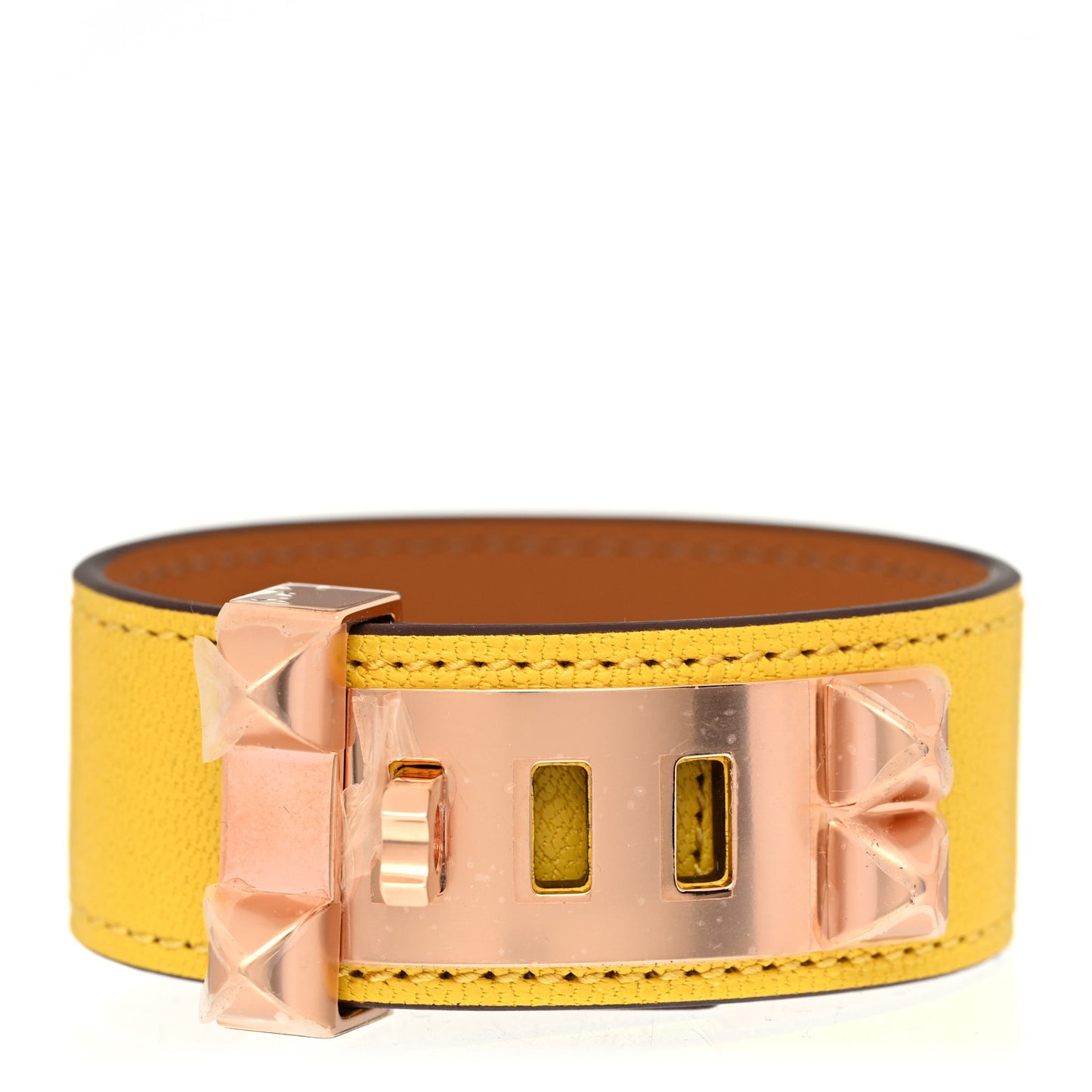 Chevre Chamkila Collier de Chien CDC 24 Bracelet Jaune De Naples