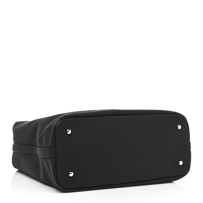 Chanel Grained Calfskin Large Coco Eyelets Shopping Tote Black 4 of 13