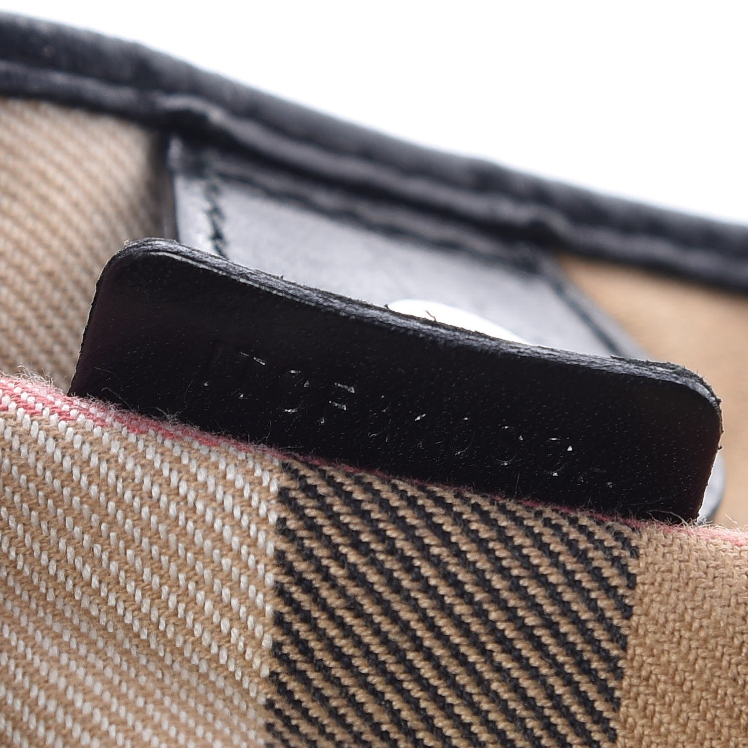 Burberry Lambskin Medium East West Tote Black 9 of 14