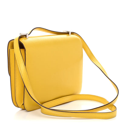 Hermes Chevre Mysore Constance 18 Jaune De Naples 4 of 13