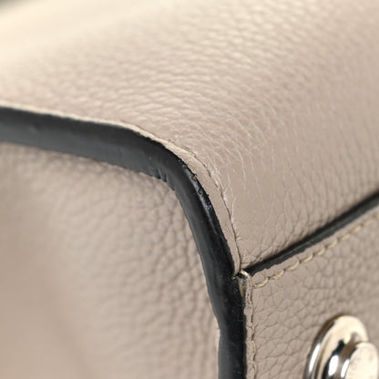 Louis Vuitton Taurillon City Steamer MM Black Beige 12 of 22