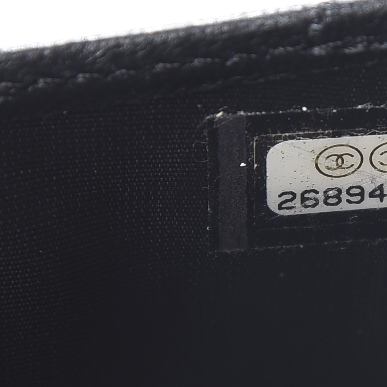 Chanel Lambskin Quilted Card Holder Black 8 of 10