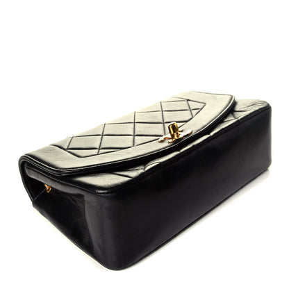 Chanel Lambskin Quilted Small Single Flap Black 4 of 9