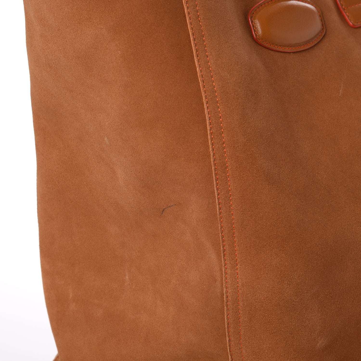 Loewe Suede Lined Tote Tan 9 of 17