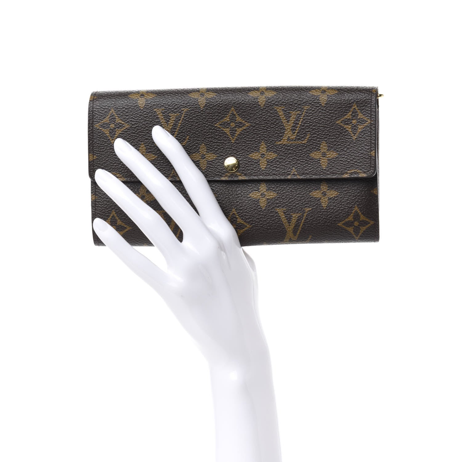 Louis Vuitton Monogram Sarah Wallet 2 of 7