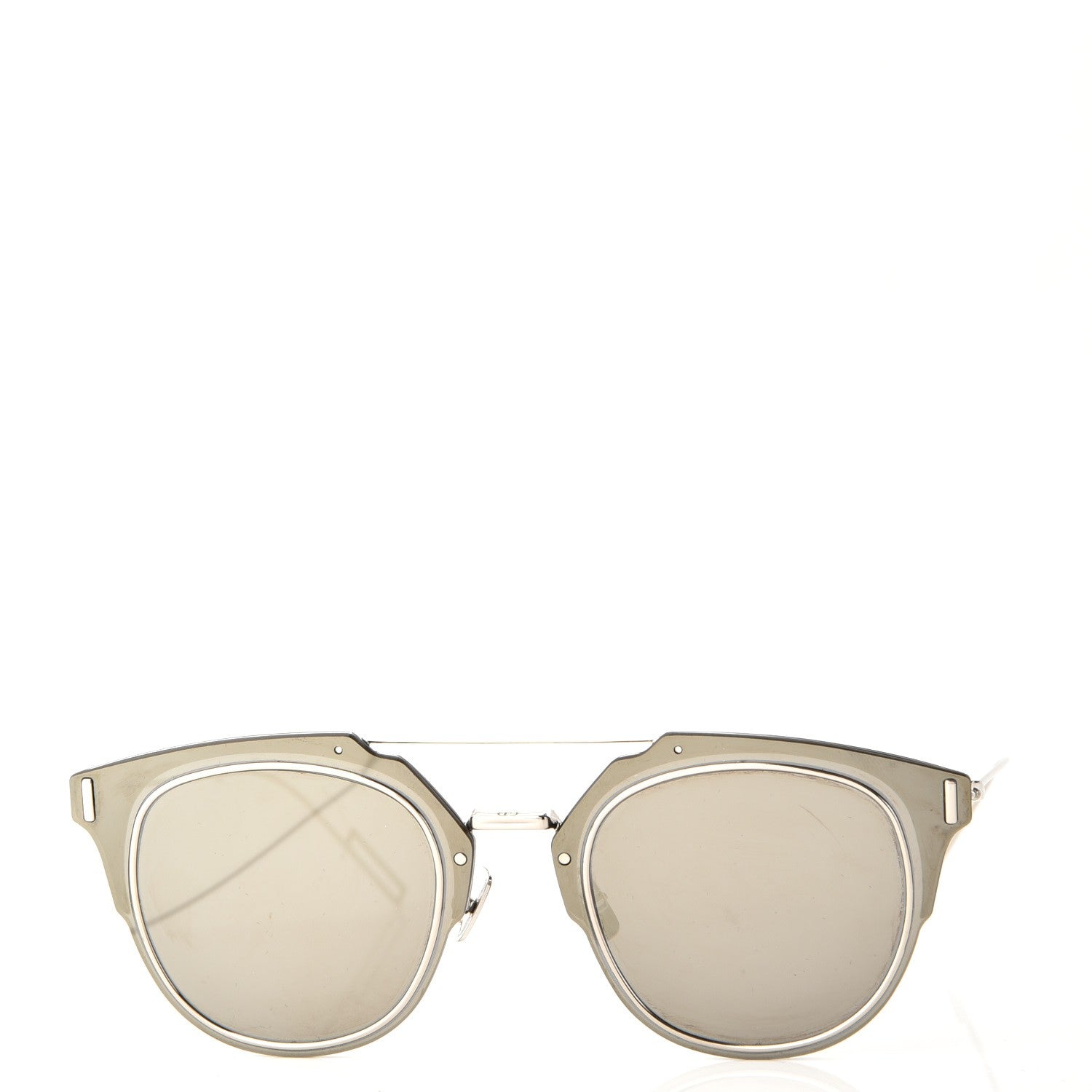 Christian Dior Composit 1.0 Round Sunglasses Silver 2 of 7