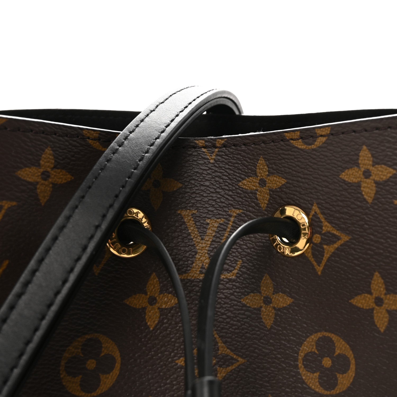 Louis Vuitton Monogram Neonoe MM Black 7 of 9