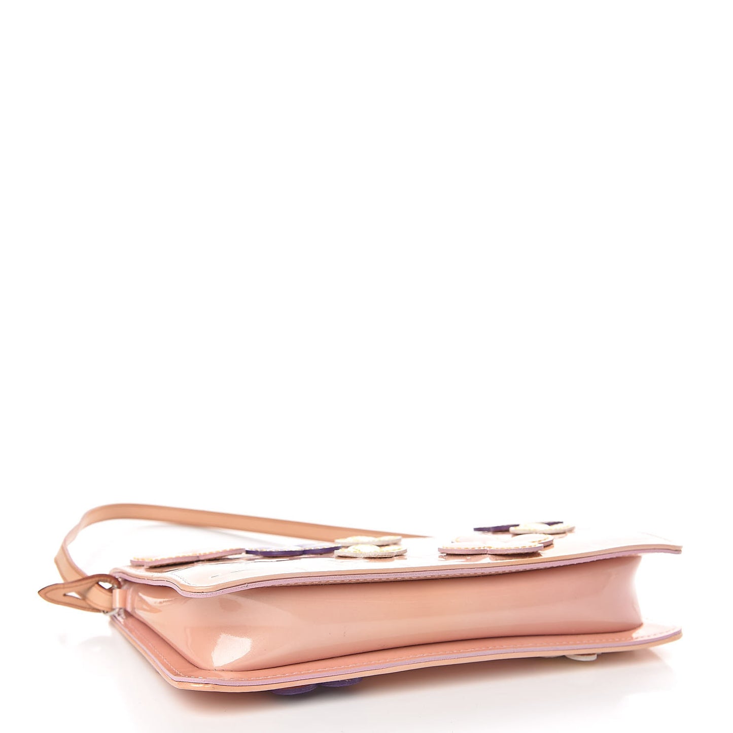 Vernis Lexington Fleurs Pochette Pink