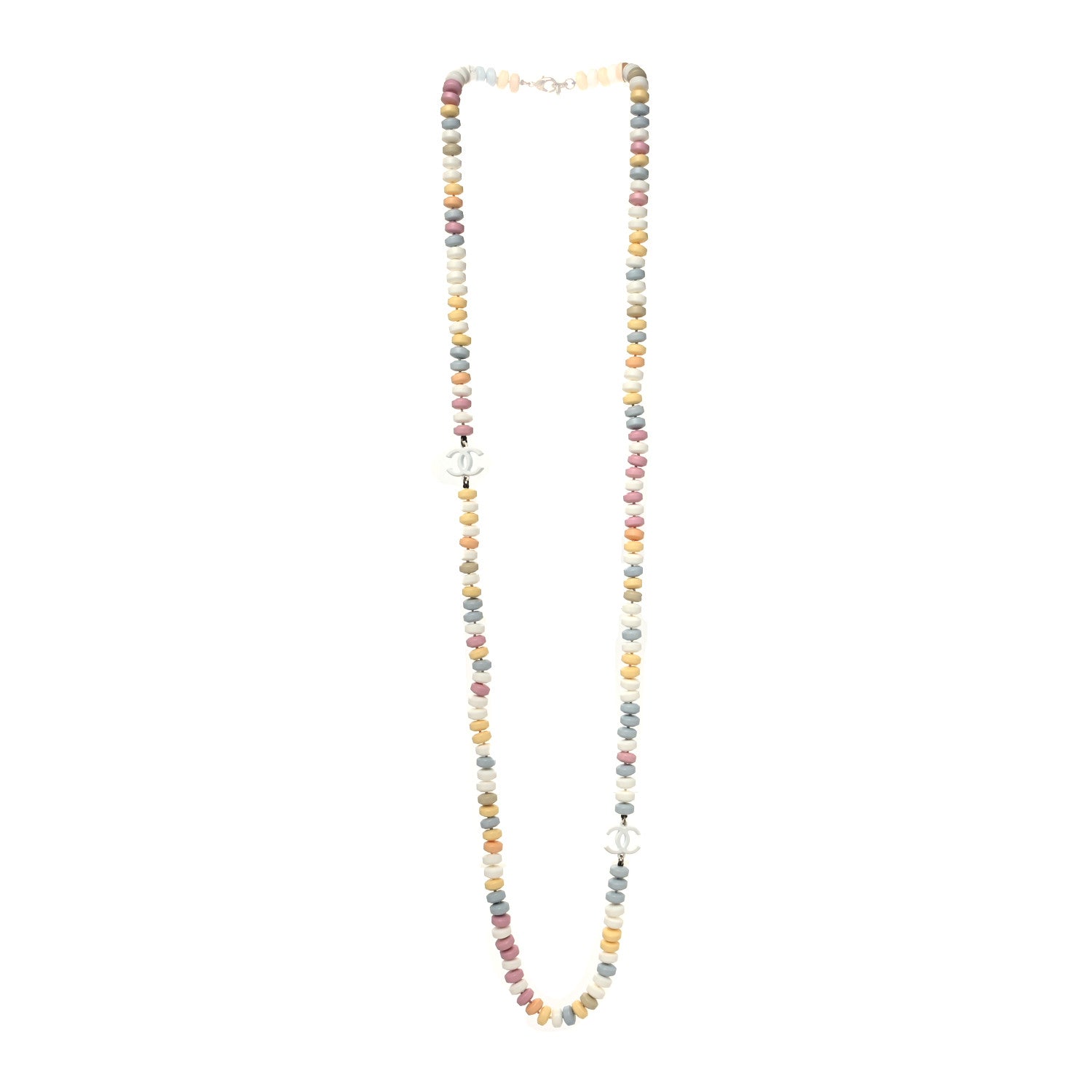 Chanel Candy CC Double Strand Necklace Multicolor 3 of 5