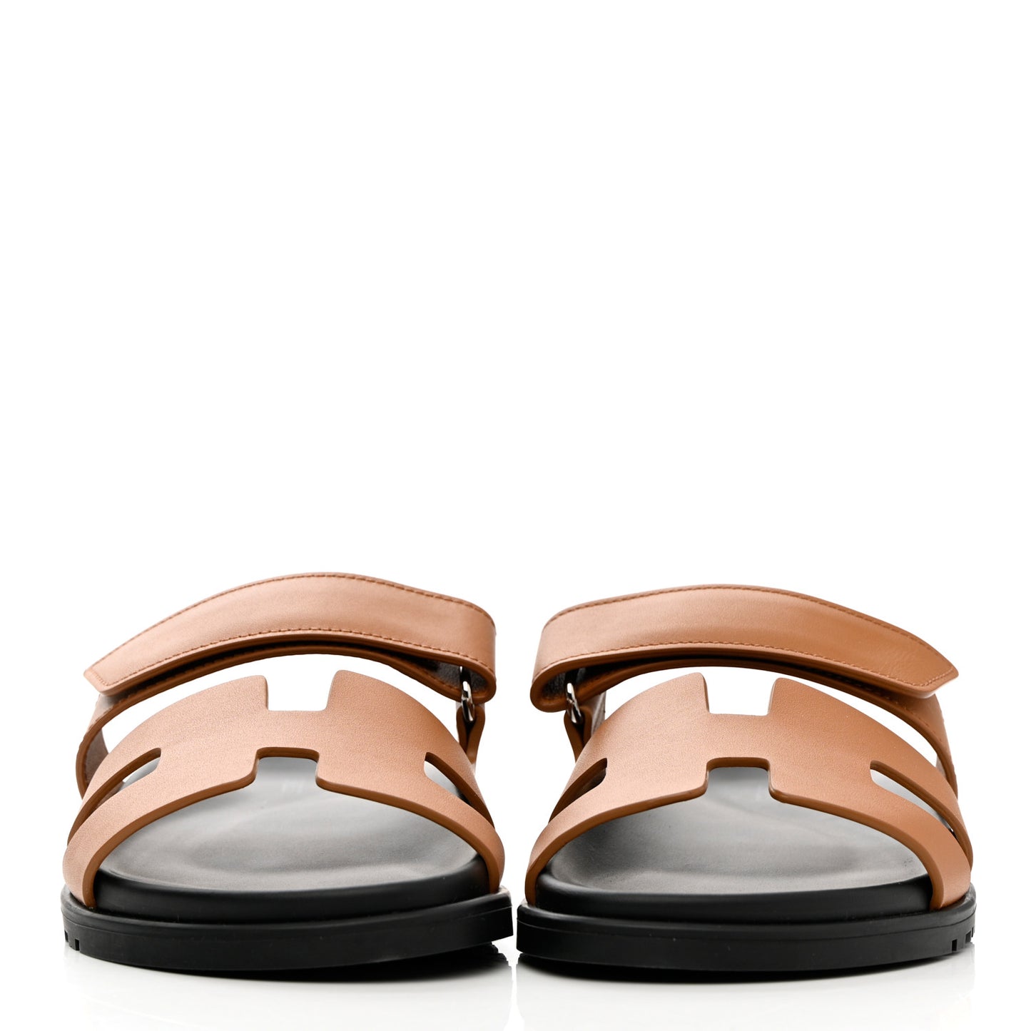 Calfskin Womens Chypre Sandals 37.5 Gold