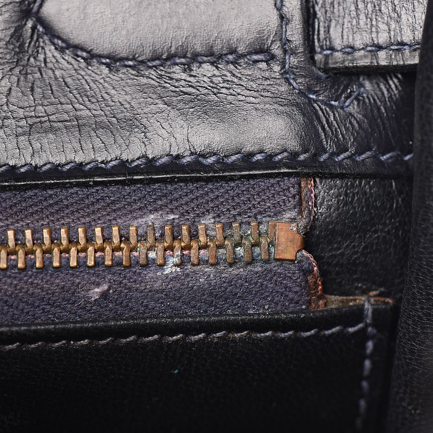 Hermes Box Kelly Retourne 32 Indigo 11 of 44