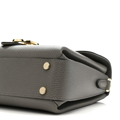 Gucci Dollar Calfskin Interlocking G Top Handle Shoulder Bag Loess 10 of 11