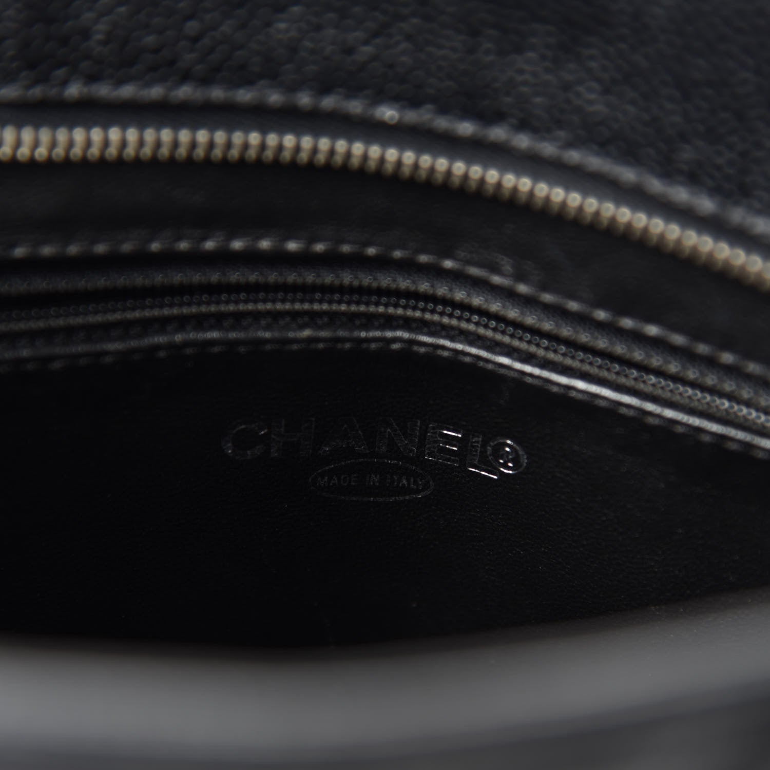 Chanel Caviar Quilted Medallion Tote Black 8 of 10
