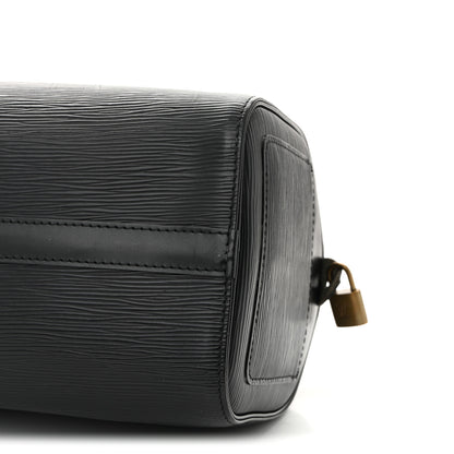 Louis Vuitton Epi Speedy 25 Black 10 of 14