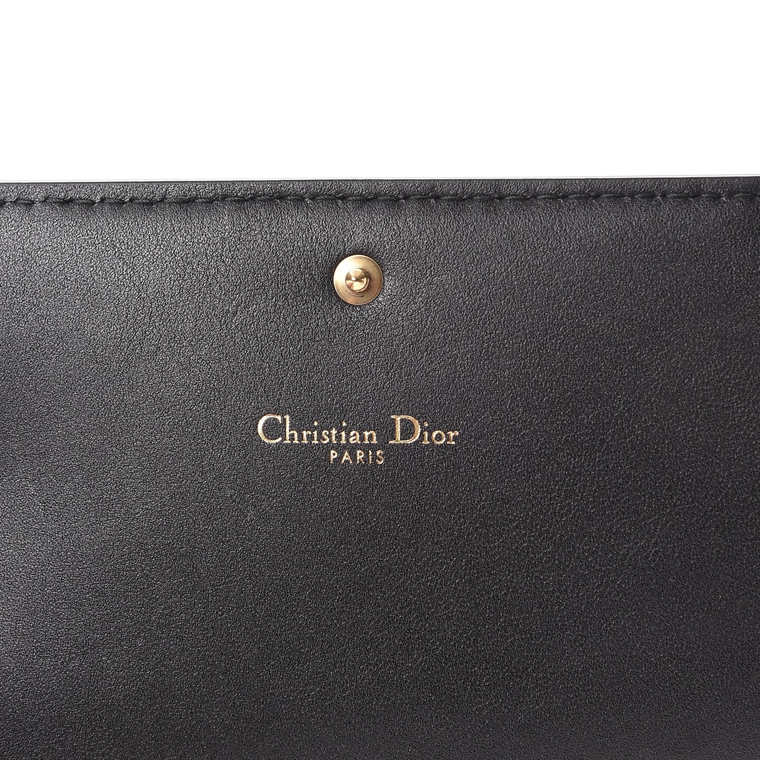 Christian Dior Calfskin J'adior Croisiere Chain Wallet Black 8 of 10