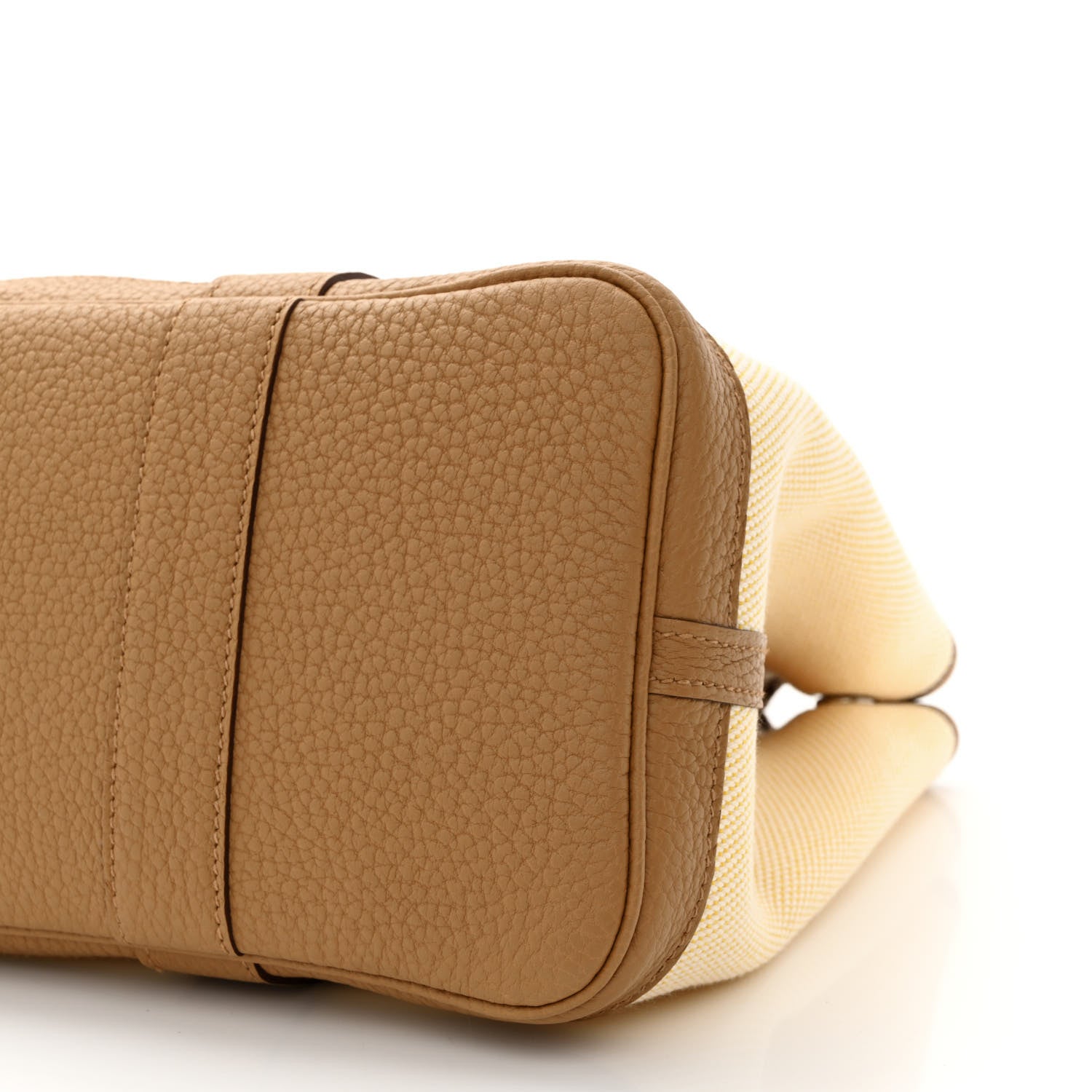 Hermes Twill H Negonda Garden Party 30 TPM Ecru Jaune De Naples Biscuit 10 of 11