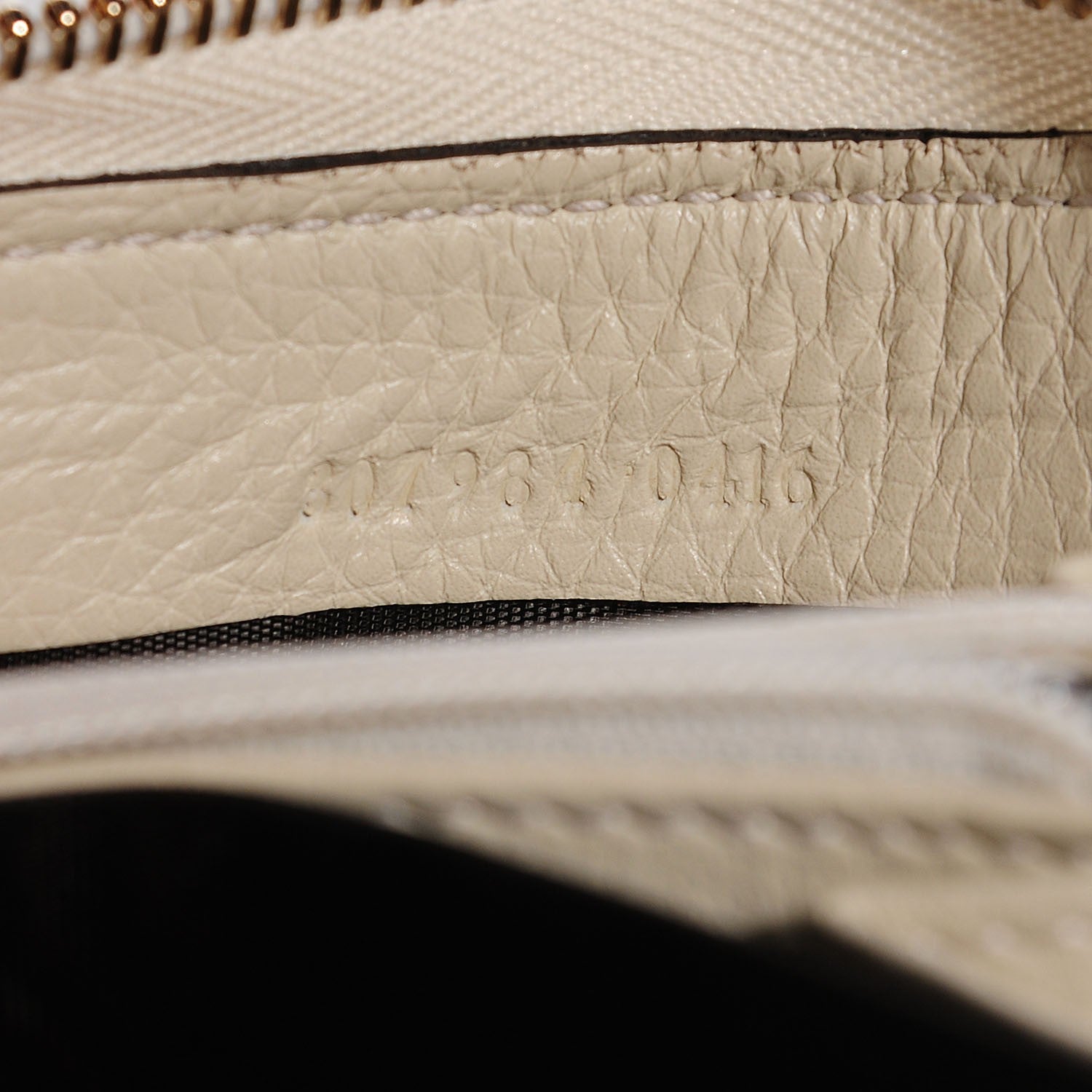 Gucci Monogram Bamboo Tassel Zip Around Wallet Off White 16 of 16