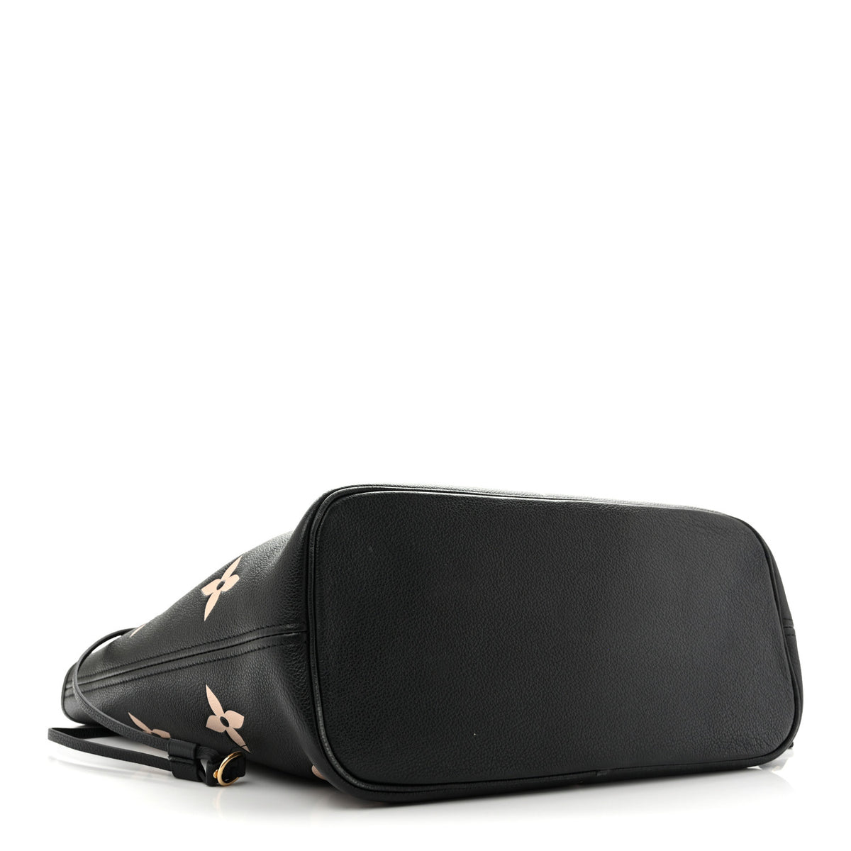 Louis Vuitton Empreinte Monogram Giant Neverfull MM Black Beige 4 of 13
