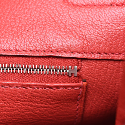Hermes Taurillon Clemence Birkin 35 Bougainvillea 10 of 35