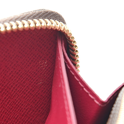 Louis Vuitton Monogram Clemence Wallet Fuchsia 7 of 7