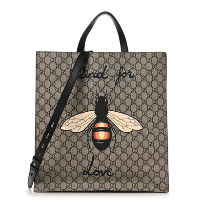 Gucci GG Supreme Monogram Blind for Love Vertical Tote 1 of 10