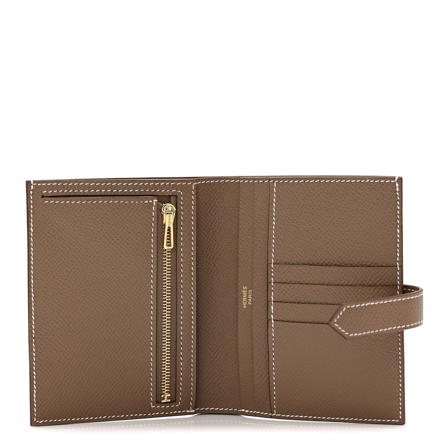 Epsom Bearn Compact Wallet Etoupe