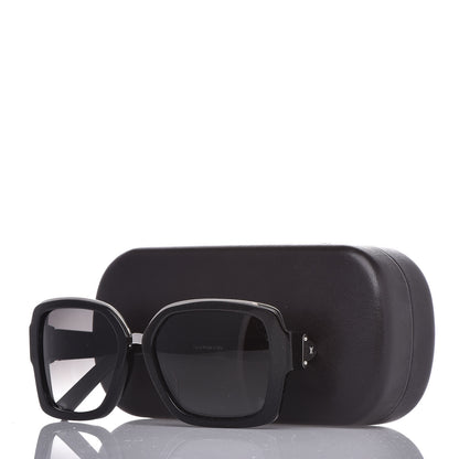 Louis Vuitton Soupcon Carre Sunglasses Z0484E Black Glitter 8 of 8