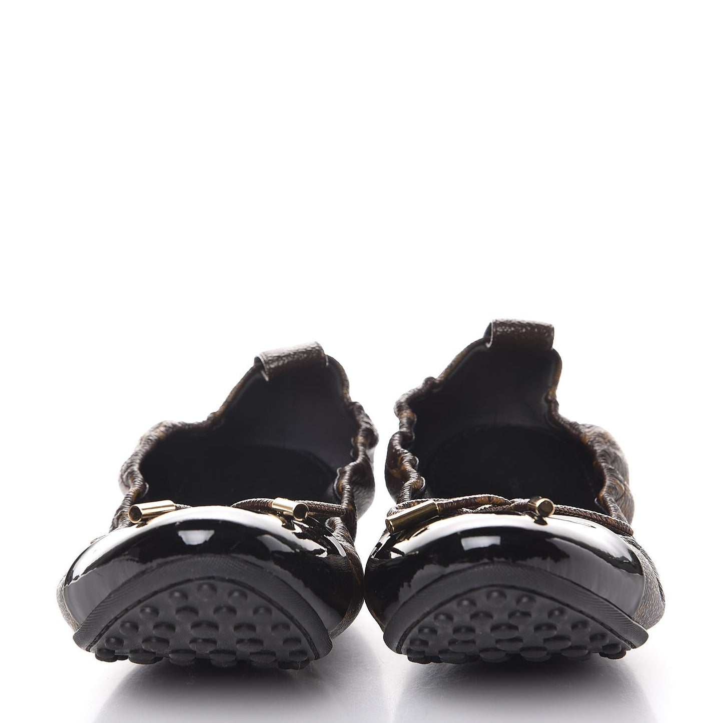 Monogram Flirty Ballerina Flats 37.5 Black