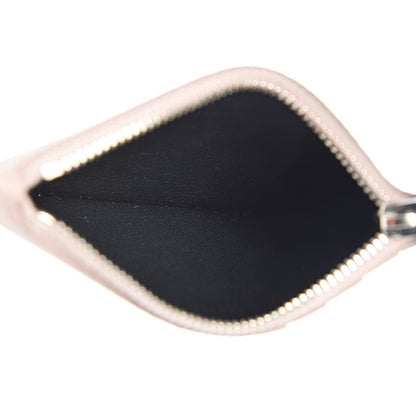 Saint Laurent Grained Calfskin 5 Fragments Zip Pouch Card Holder Pale Pink 5 of 6