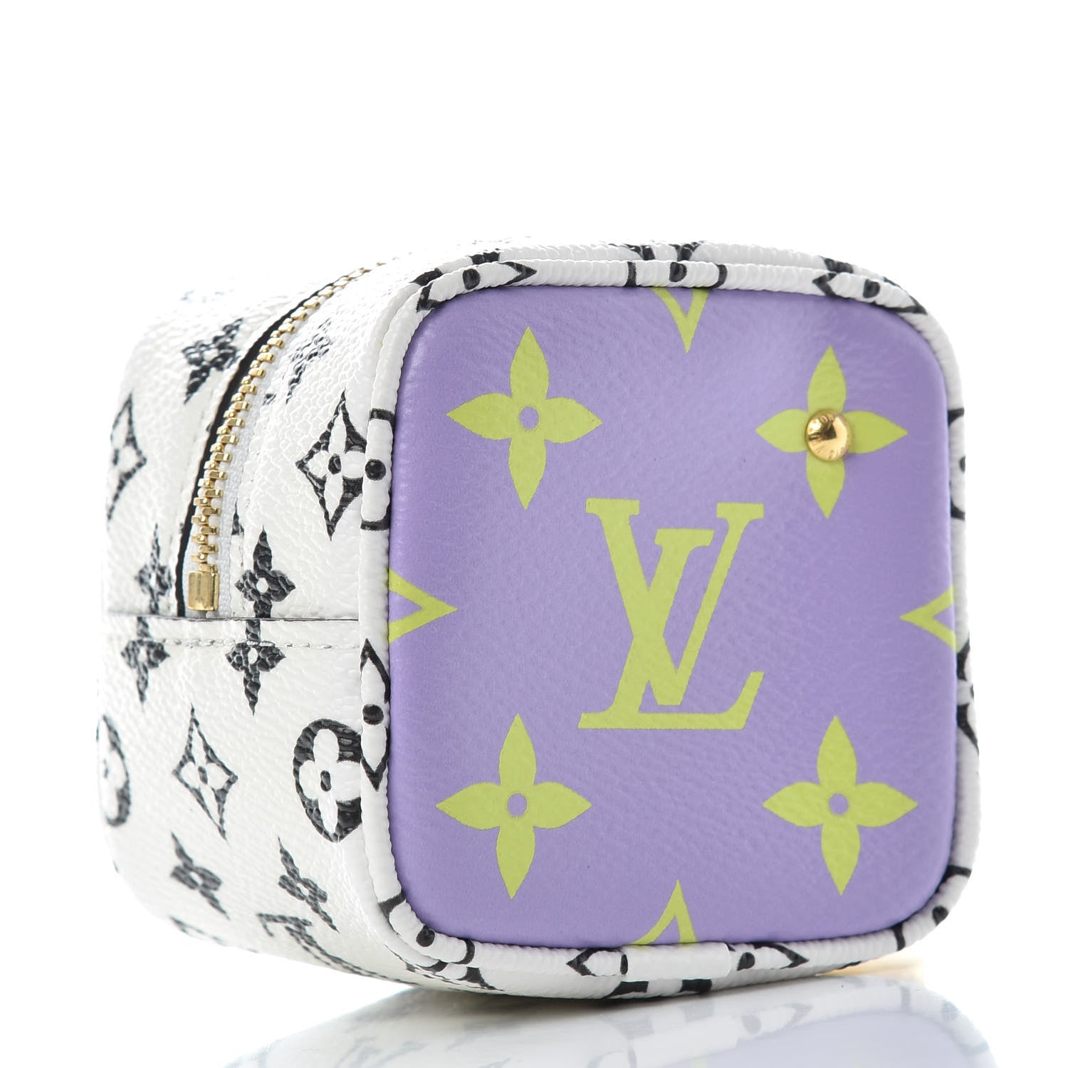Louis Vuitton Monogram Giant Cube Coin Purse Pink 3 of 7