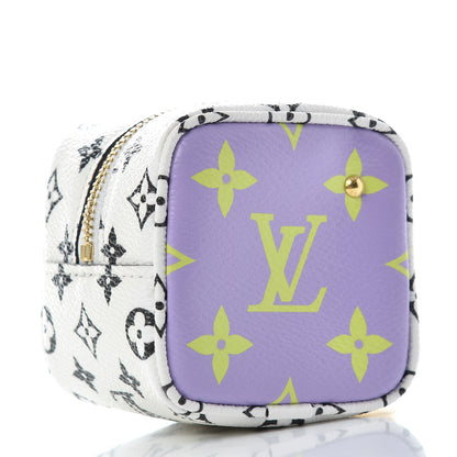 Louis Vuitton Monogram Giant Cube Coin Purse Pink 3 of 7