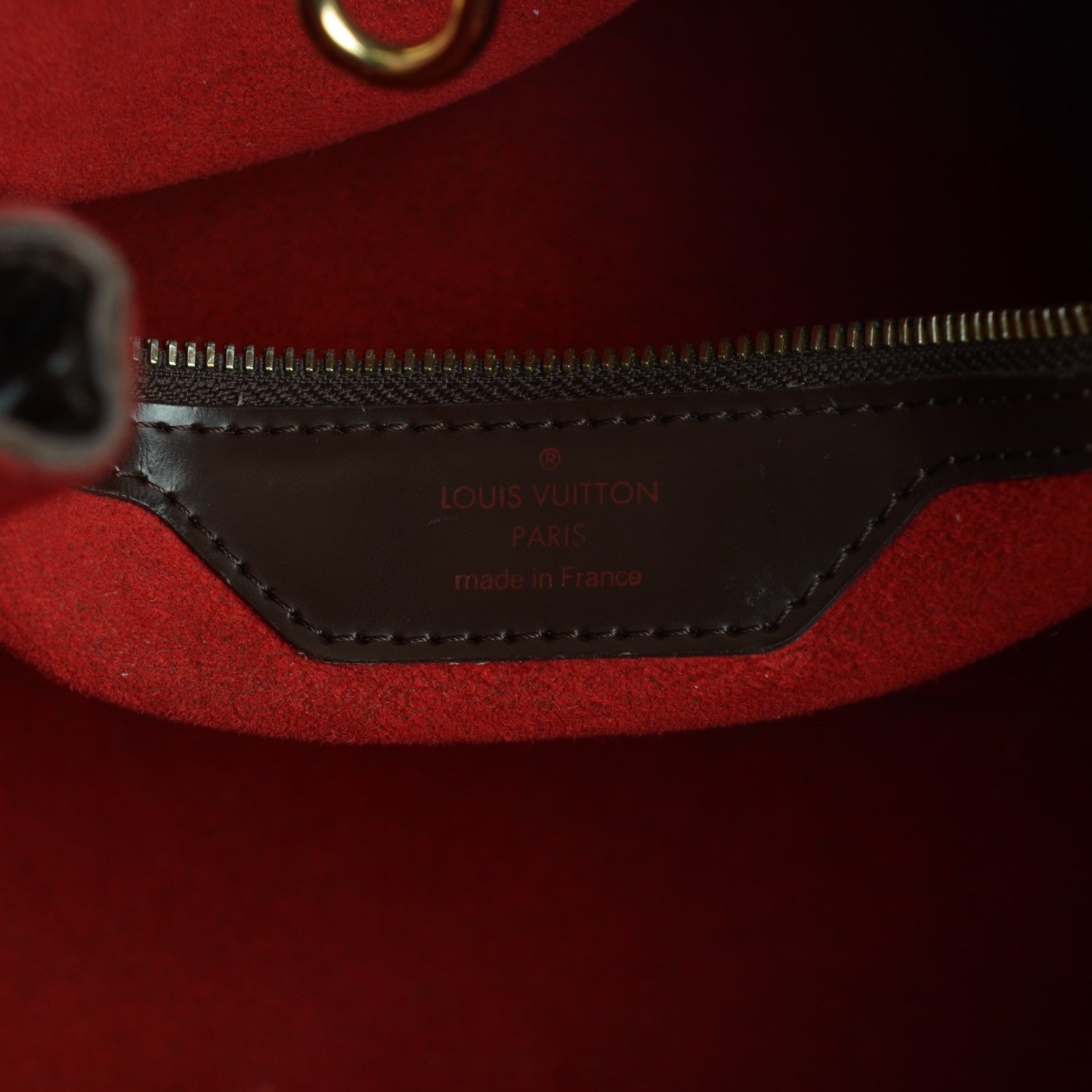 Louis Vuitton Damier Ebene Hampstead MM 6 of 9