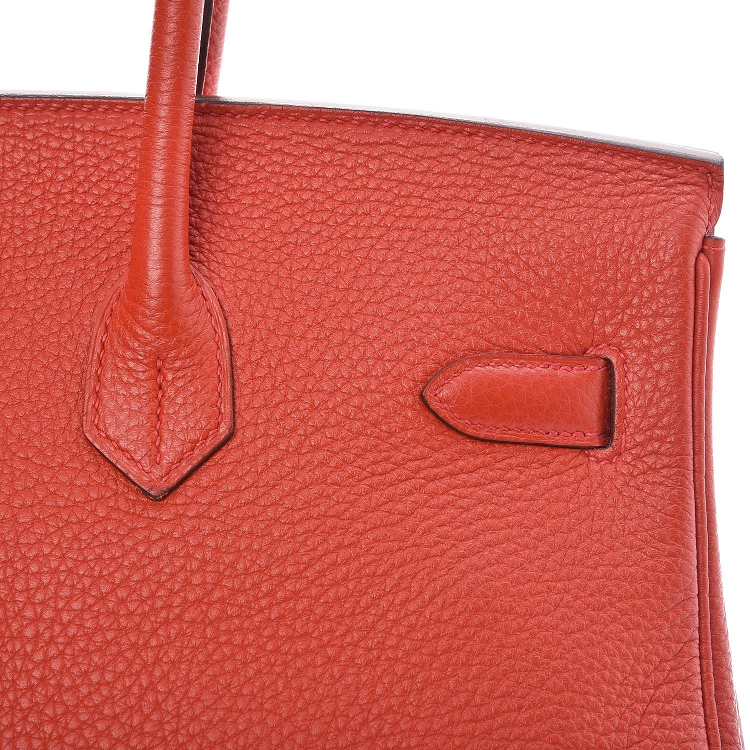 Hermes Togo Birkin 35 Rouge Casaque 29 of 29