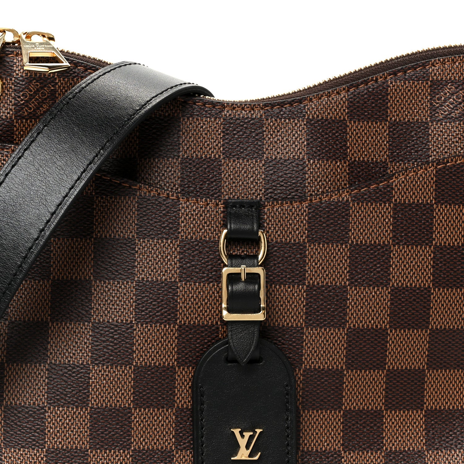 Louis Vuitton Damier Ebene Odeon PM Black 7 of 9