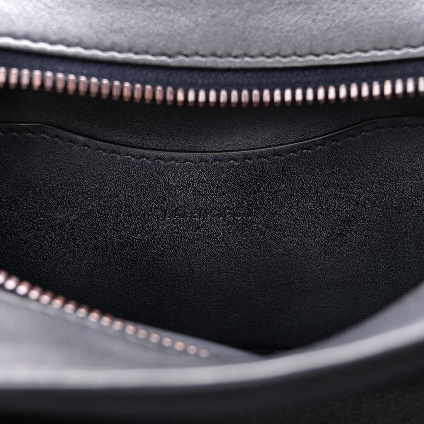 Used Calfskin Rust Hardware Mini Neo Classic City Navy