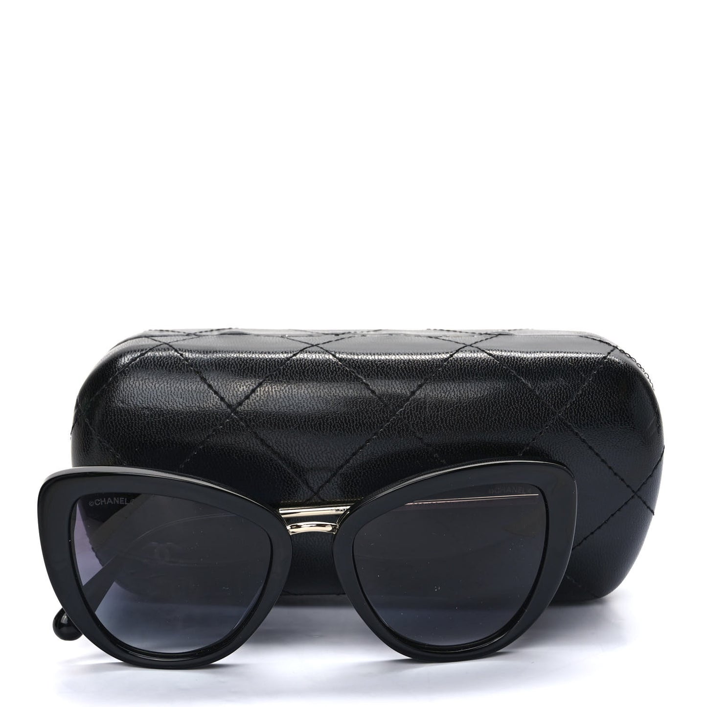 Polarized Cat Eye Sunglasses 5399-A Black