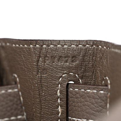Hermes Togo Kelly Retourne 32 Etoupe 21 of 33