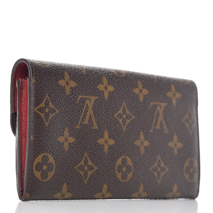 Louis Vuitton Monogram Emilie Wallet Fuchsia 3 of 11
