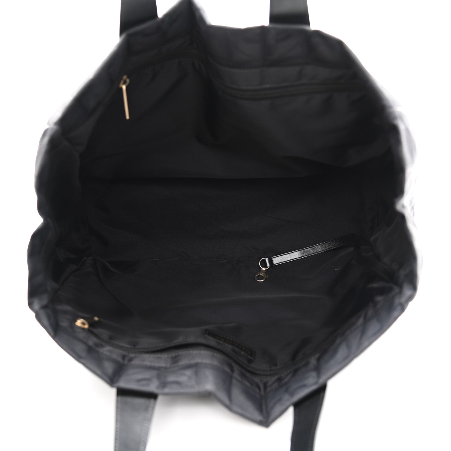 Chanel Nylon Medium Travel Tote Black 4 of 11