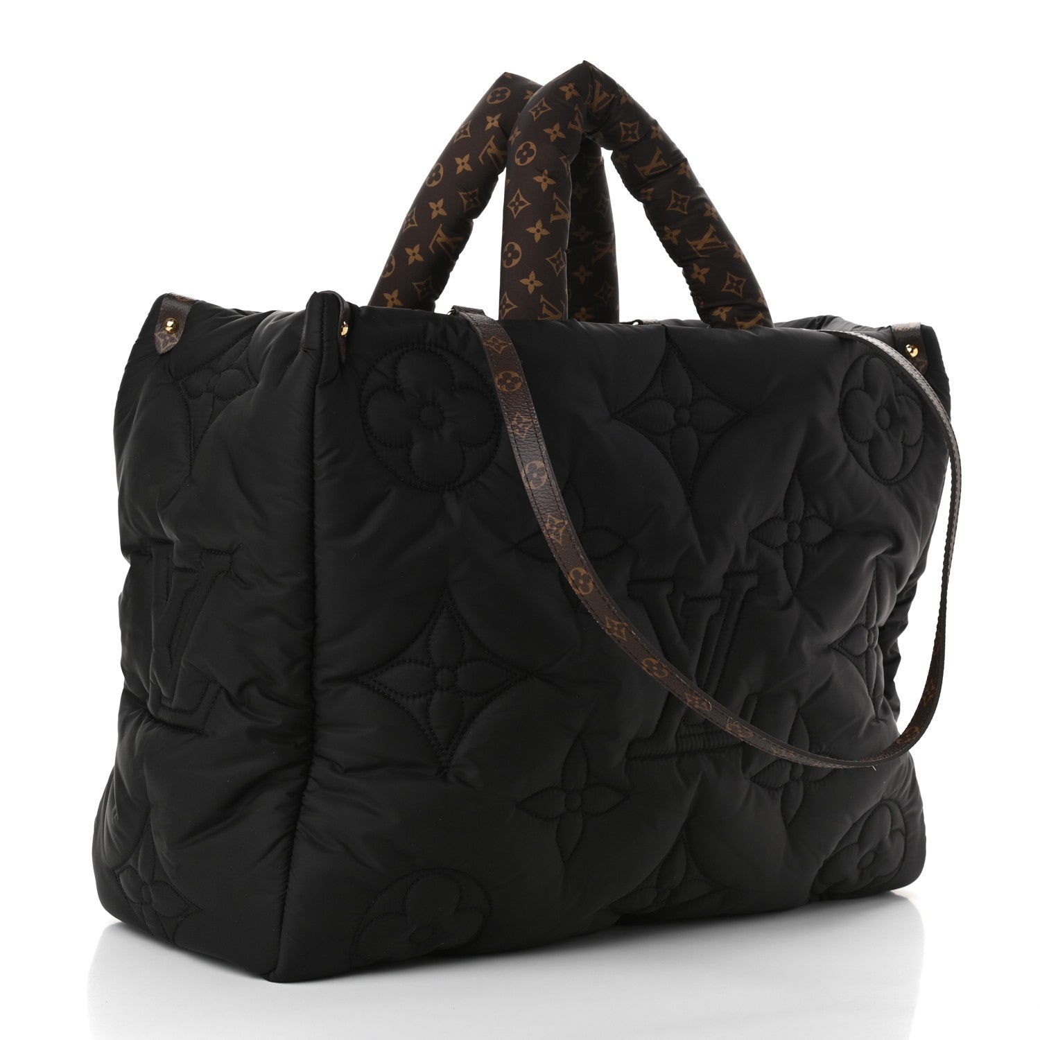Louis Vuitton Econyl Monogram Pillow Giant Onthego GM Black 3 of 11