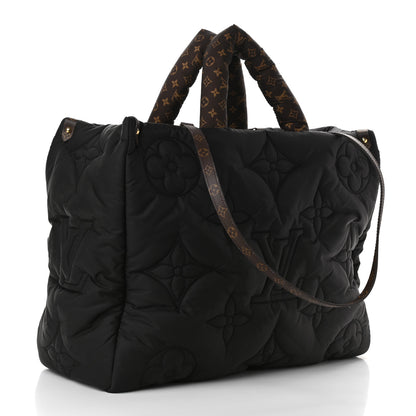 Louis Vuitton Econyl Monogram Pillow Giant Onthego GM Black 3 of 11
