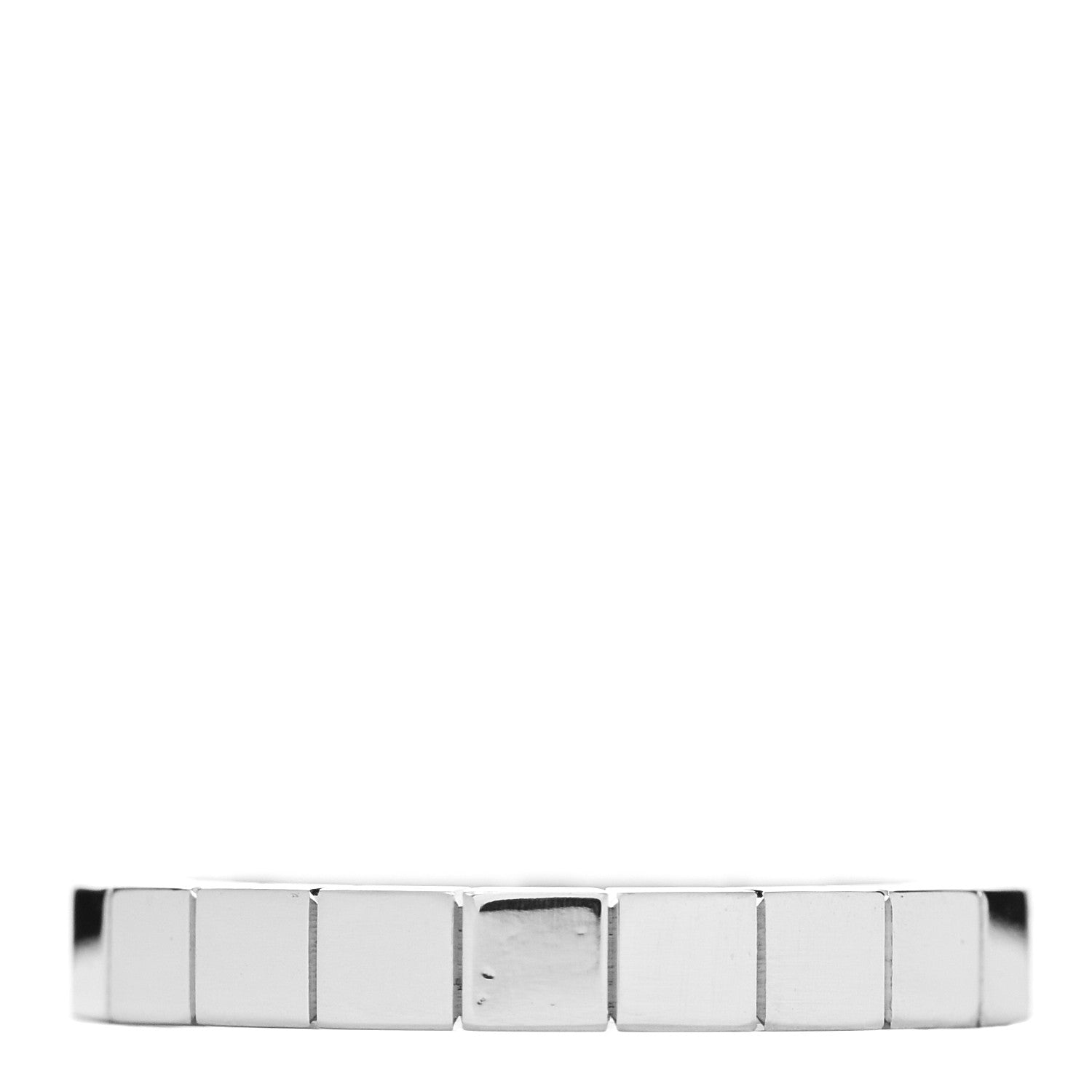Cartier 18K White Gold Lanieres Ring 51 5.75 3 of 4