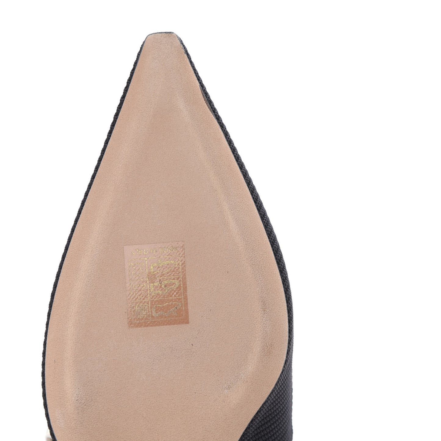 Technical Canvas Ribbon J Adior Slingback 65mm Pumps 40 Black