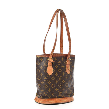 Louis Vuitton Monogram Petit Bucket 23 2 of 11