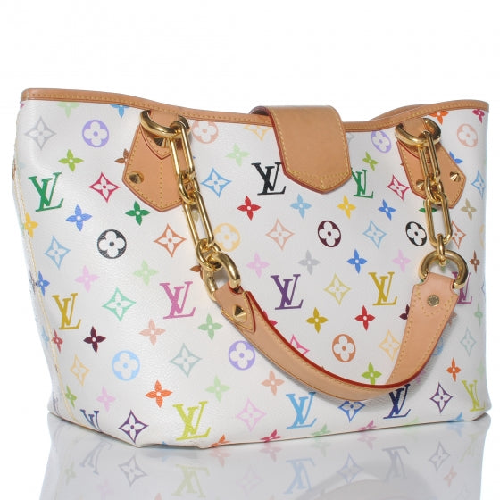Louis Vuitton Monogram Multicolor Annie GM White 3 of 7