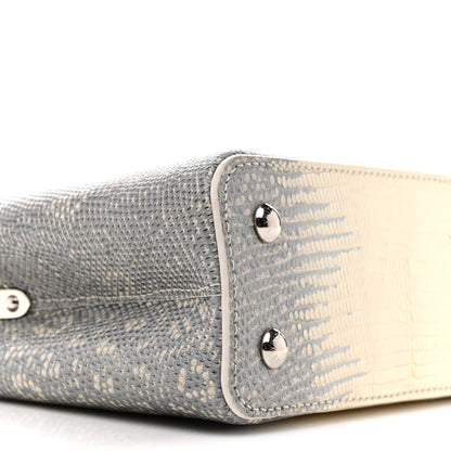 Louis Vuitton Lizard Capucines Mini White 8 of 9