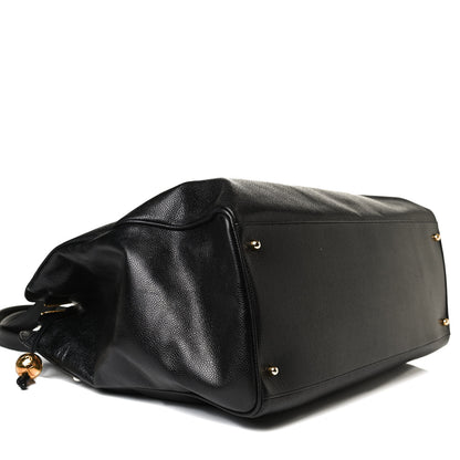 Chanel Caviar XL Weekender Bag Black 9 of 24
