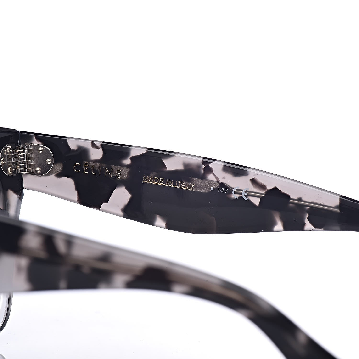 Celine Cat Eye Sunglasses CL4000I Grey Black 5 of 6