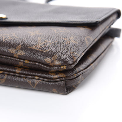 Louis Vuitton Monogram Twice Pochette Black 9 of 9