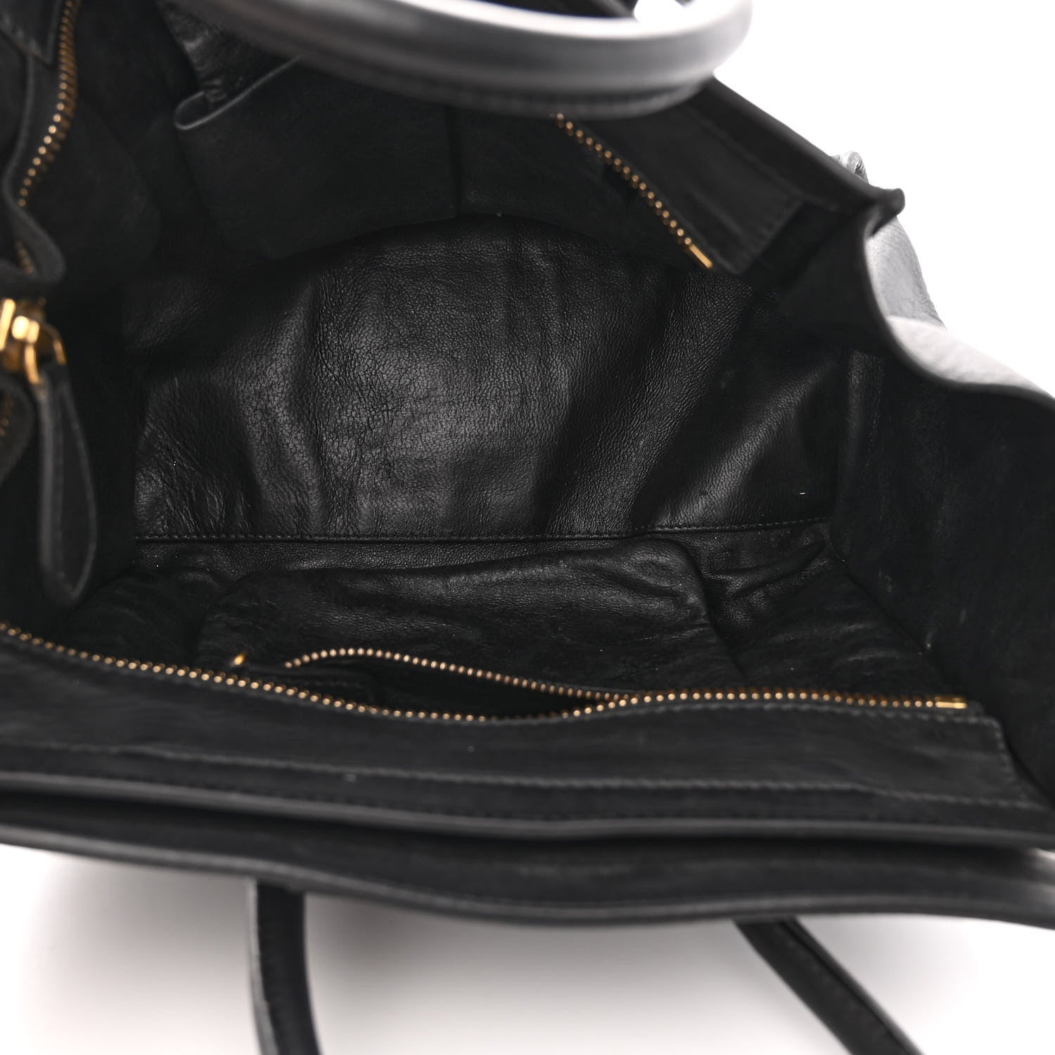 Celine Smooth Calfskin Micro Luggage Black 5 of 17